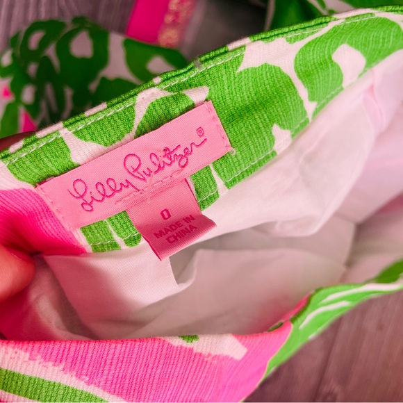 Lilly Pulitzer Parfait Pineapple Crop top and skirt set swimmer beach outfit 0 - Picture 4 of 12